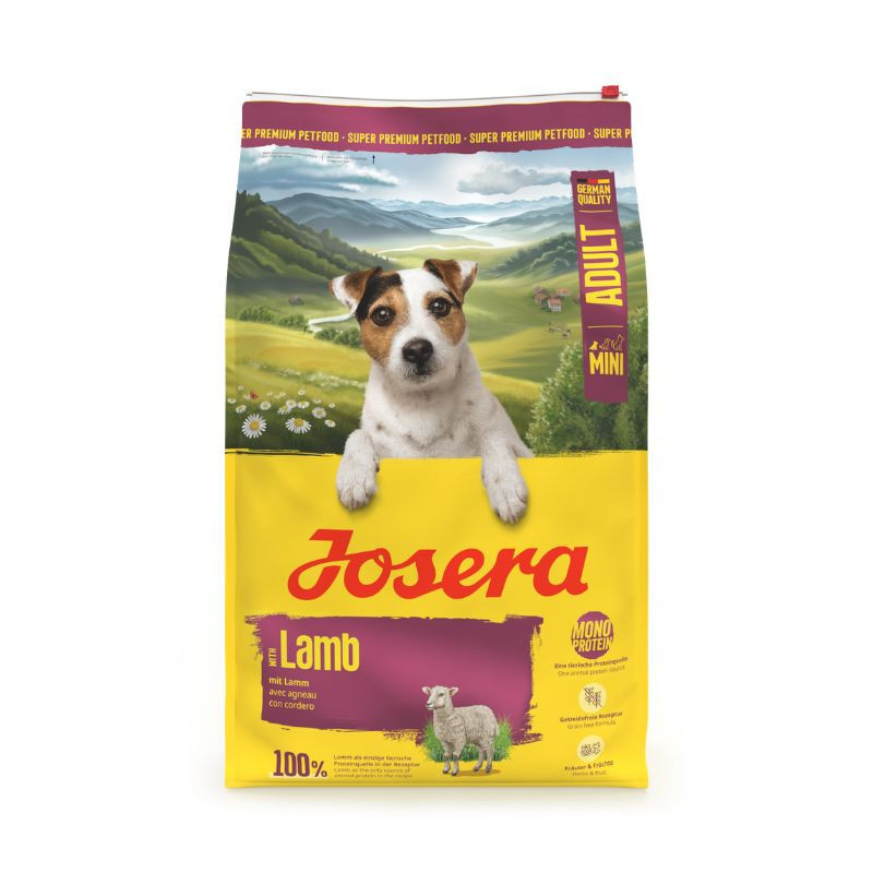 Josera Lamb & Rice sausas maistas šunims, 12.5 kg
