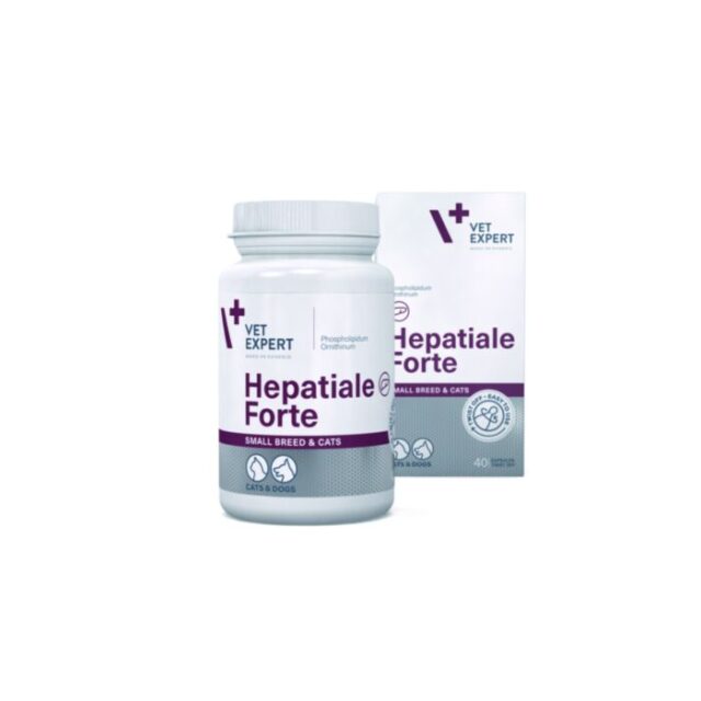 HEPATIALE FORTE small breed & cats 40 kaps.