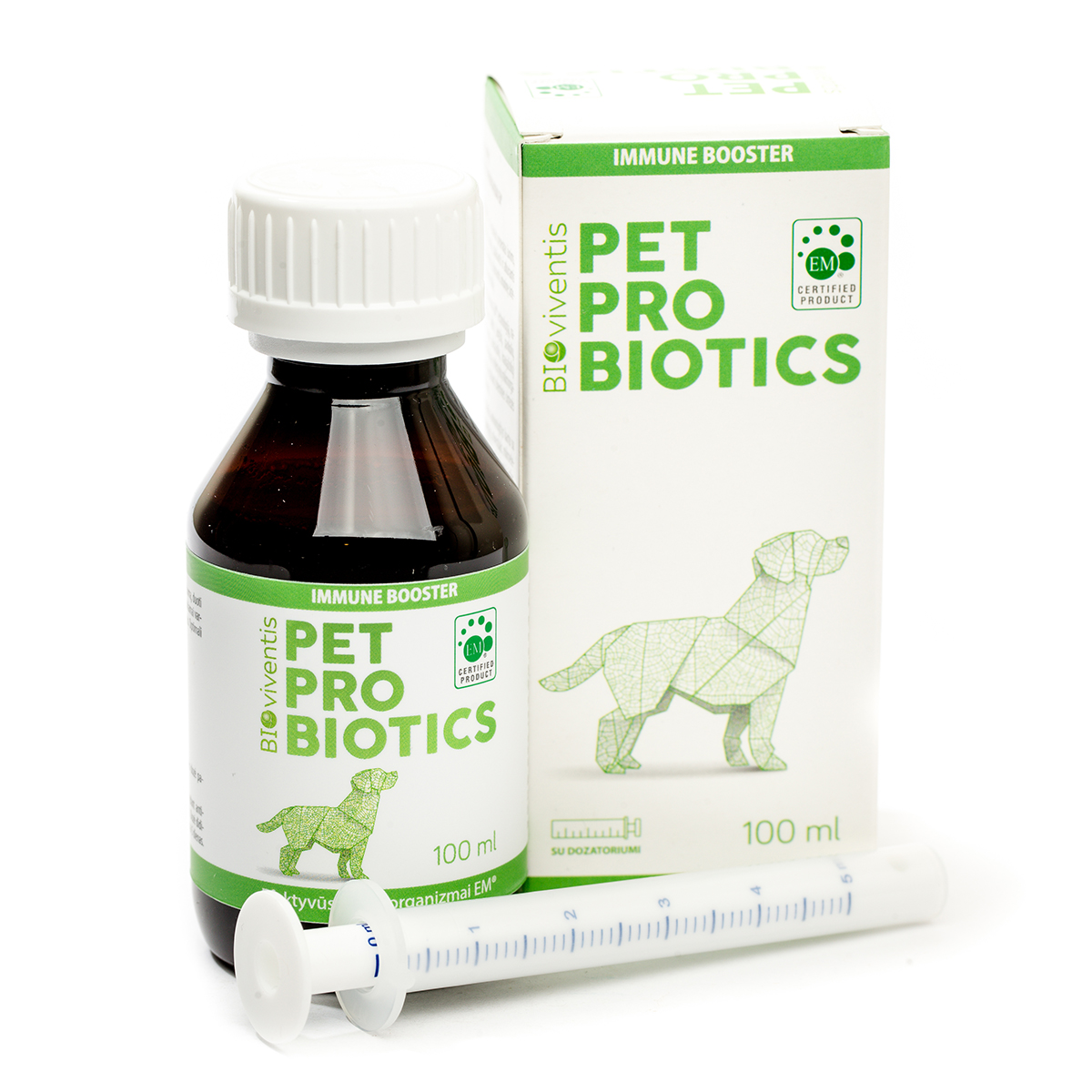 PET PROBIOTICS – Probiotikai šunims, 100ml